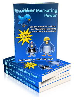 Product picture Twitter Marketing power Pack (PLR)