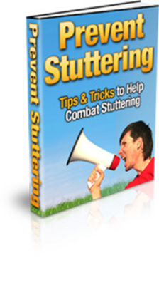 Product picture Prevent Stuttering: Tips to Help You Combat Stuttering(PLR)